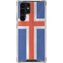 Iceland Flag Distressed Galaxy S24 Ultra Clear Case